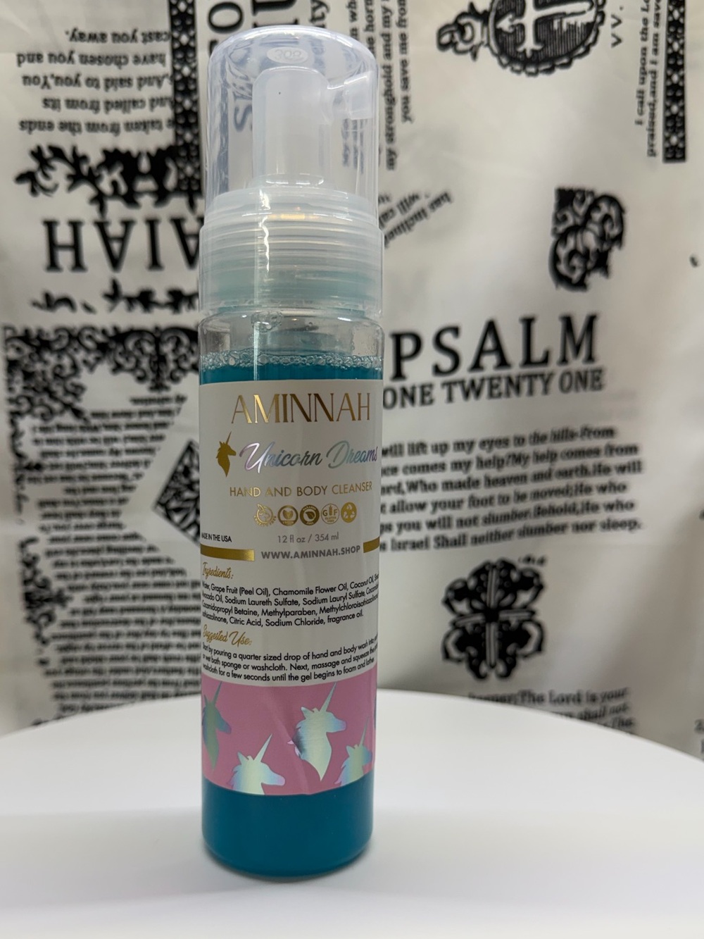 Aminnah Unicorn Dream Hand & Body Cleanser
